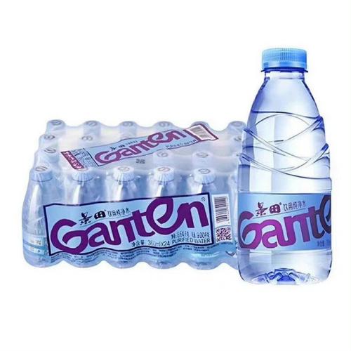 清甜随行，一饮沁心——景田饮用纯净水360ml*12瓶整箱装